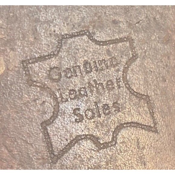 LL Bean Mens 14D Brown Leather Oxford Moc-Toe Shoes - Picture 15 of 15